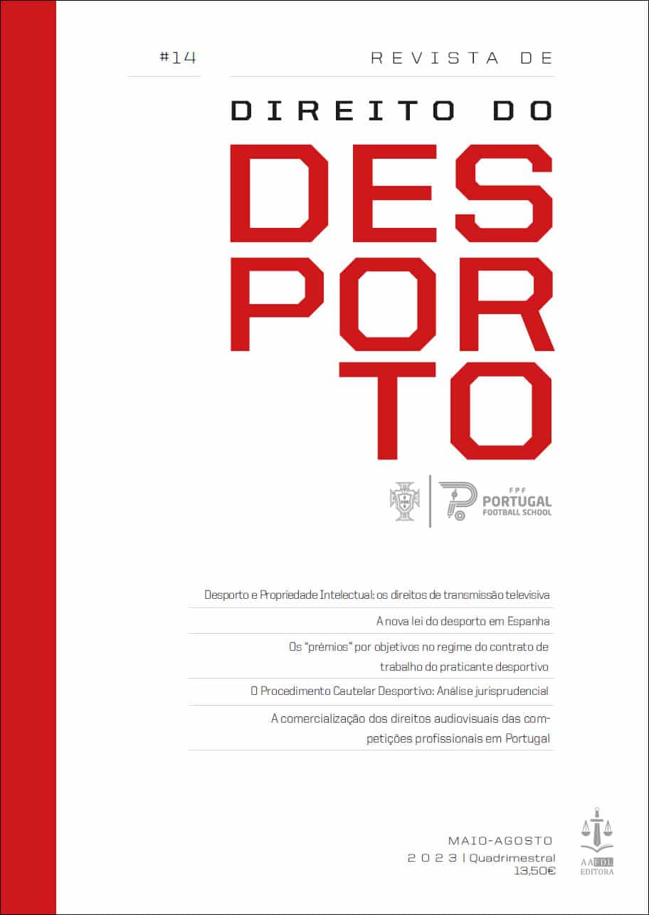 Ebook Revista de Direito do Desporto Ano V N.º 14