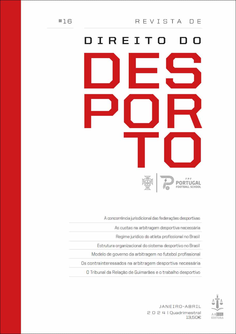 Ebook Revista de Direito do Desporto Ano VI N.º 16