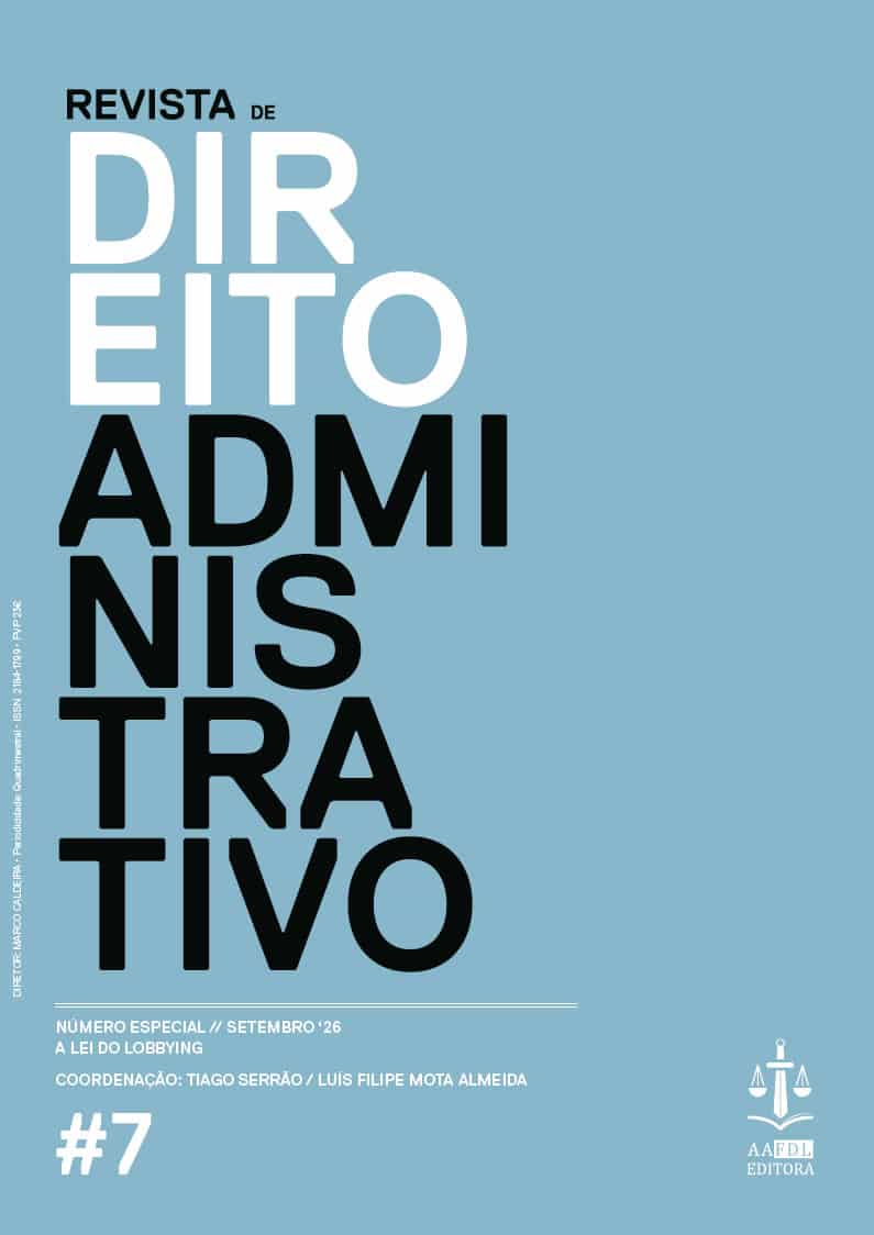 Ebook Revista de Direito Administrativo Número Especial #7 – A Lei do Lobbyng
